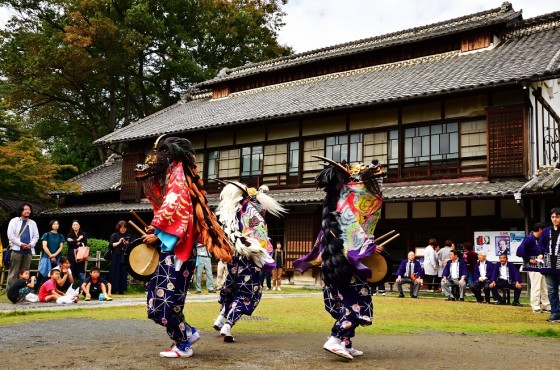 2.美術家協会長賞「栄一翁ゆかりの獅子舞」平田和彦